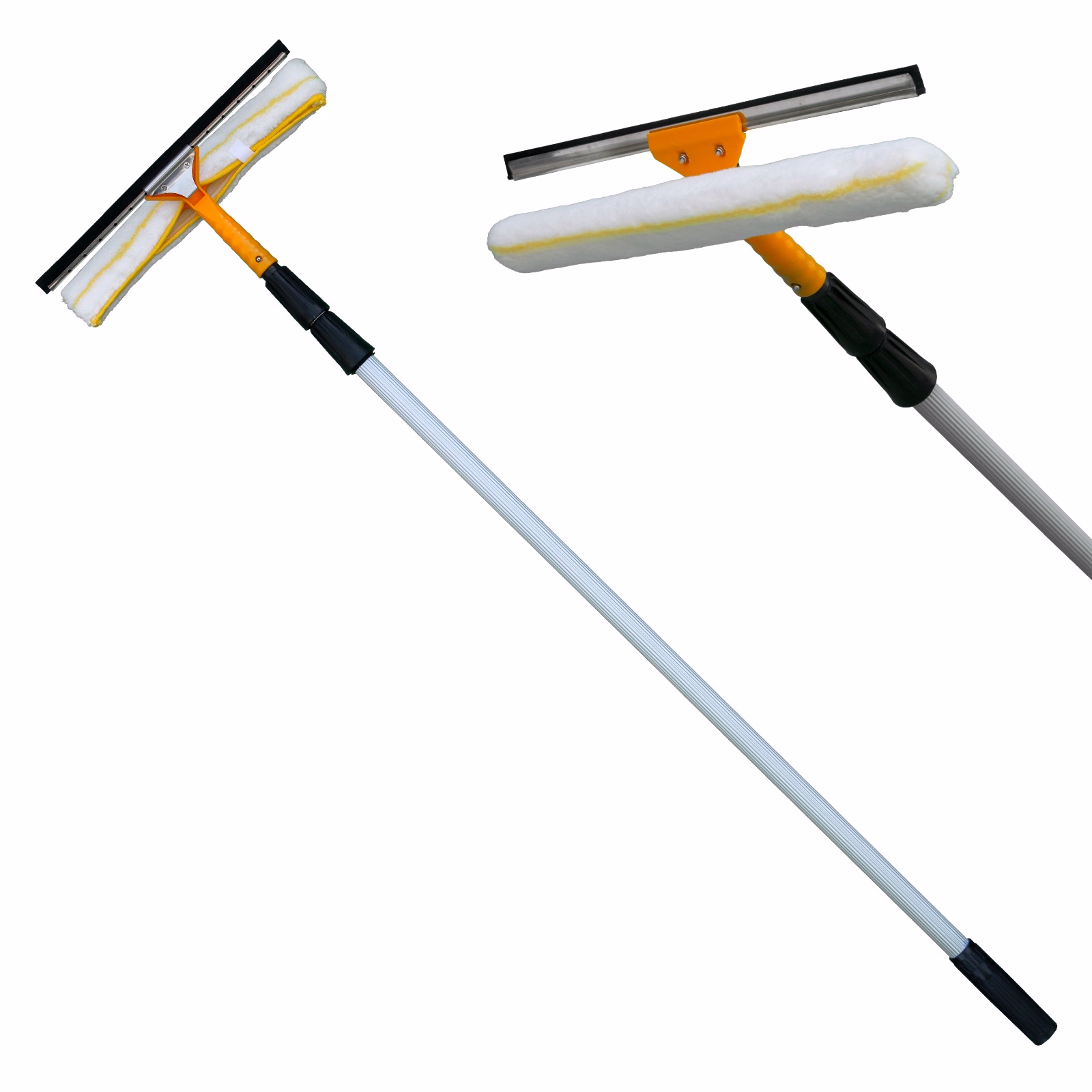 Microfiber + Wiper Solar Cleaning Brush