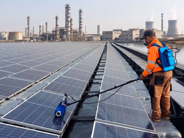 Industrial Solar Cleaning