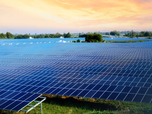 Utility-Scale Solar Farm Cleaning